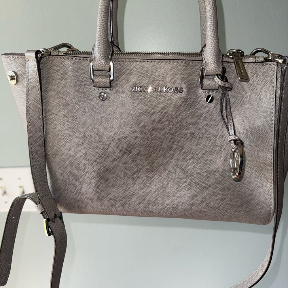 Michael Kors Gray Handbag
